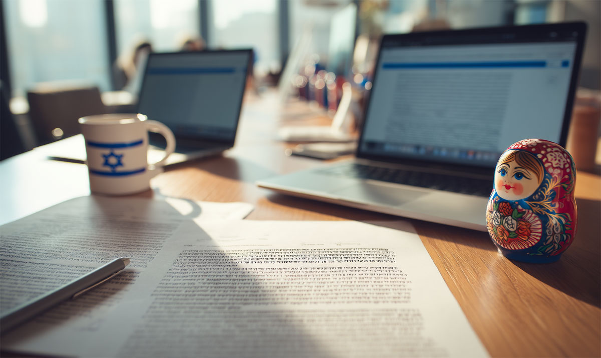 תרגום רוסית עברית